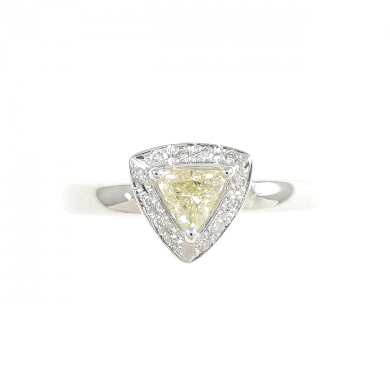 K18WG ダイヤモンド リング 0.27CT