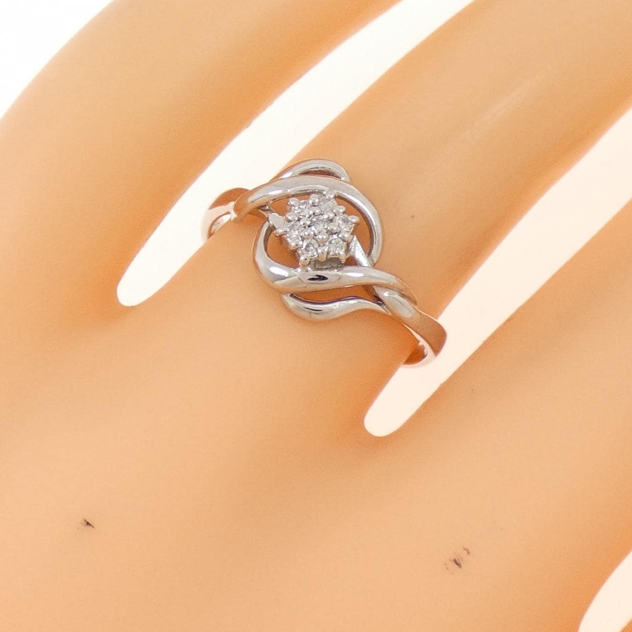 PT900 ダイヤモンド リング 0.05CT