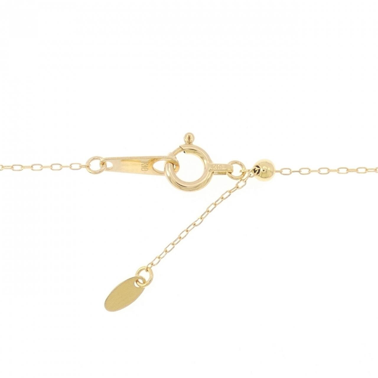 K18YG ダイヤモンド ネックレス 0.50CT