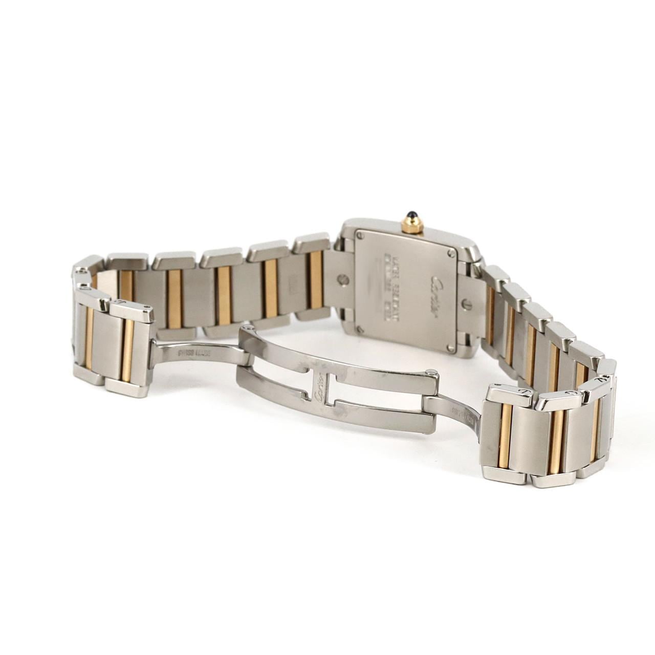 Cartier Tank Francaise SM two tone W51007Q4 SSxYG Quartz