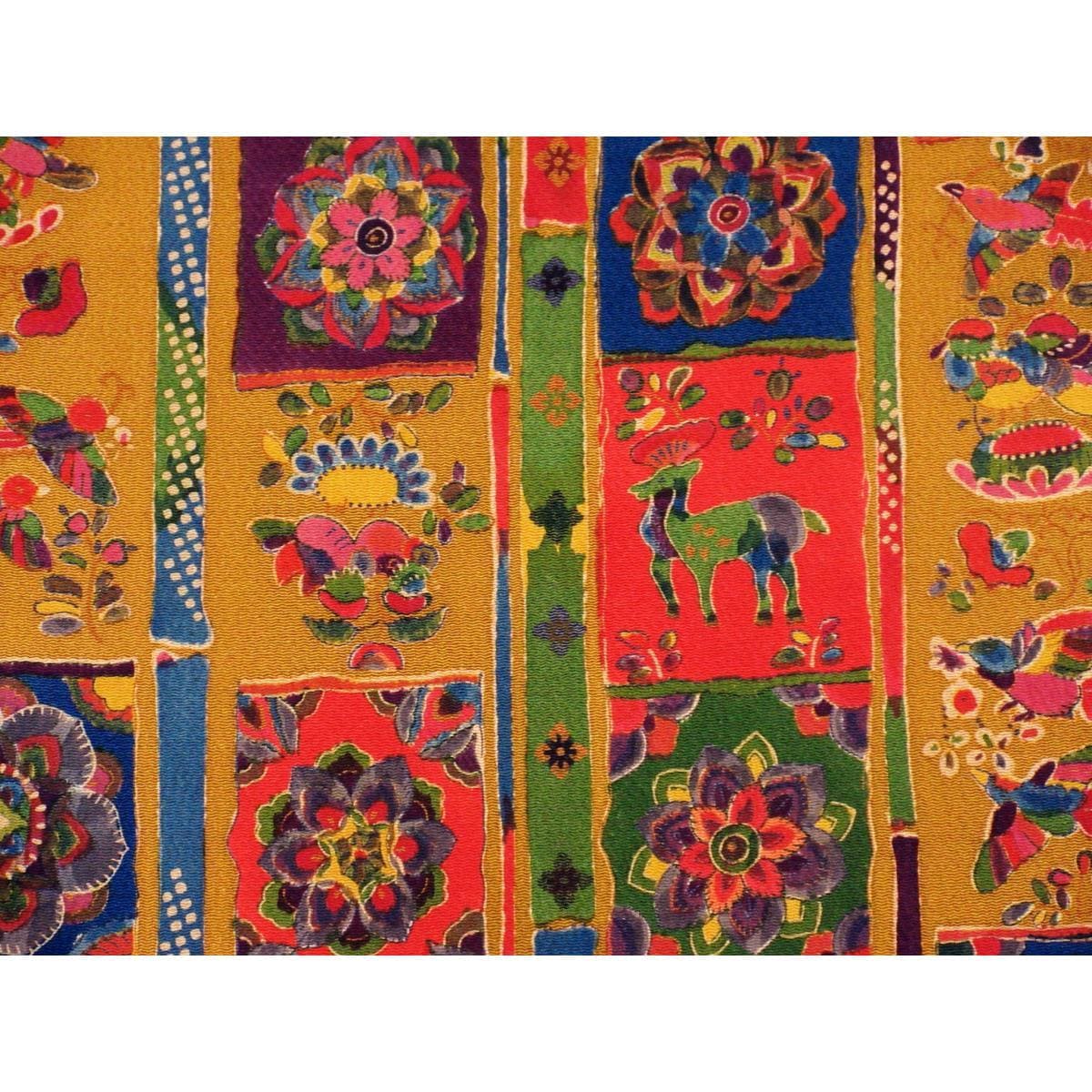 【未使用品】小紋　ちりめん