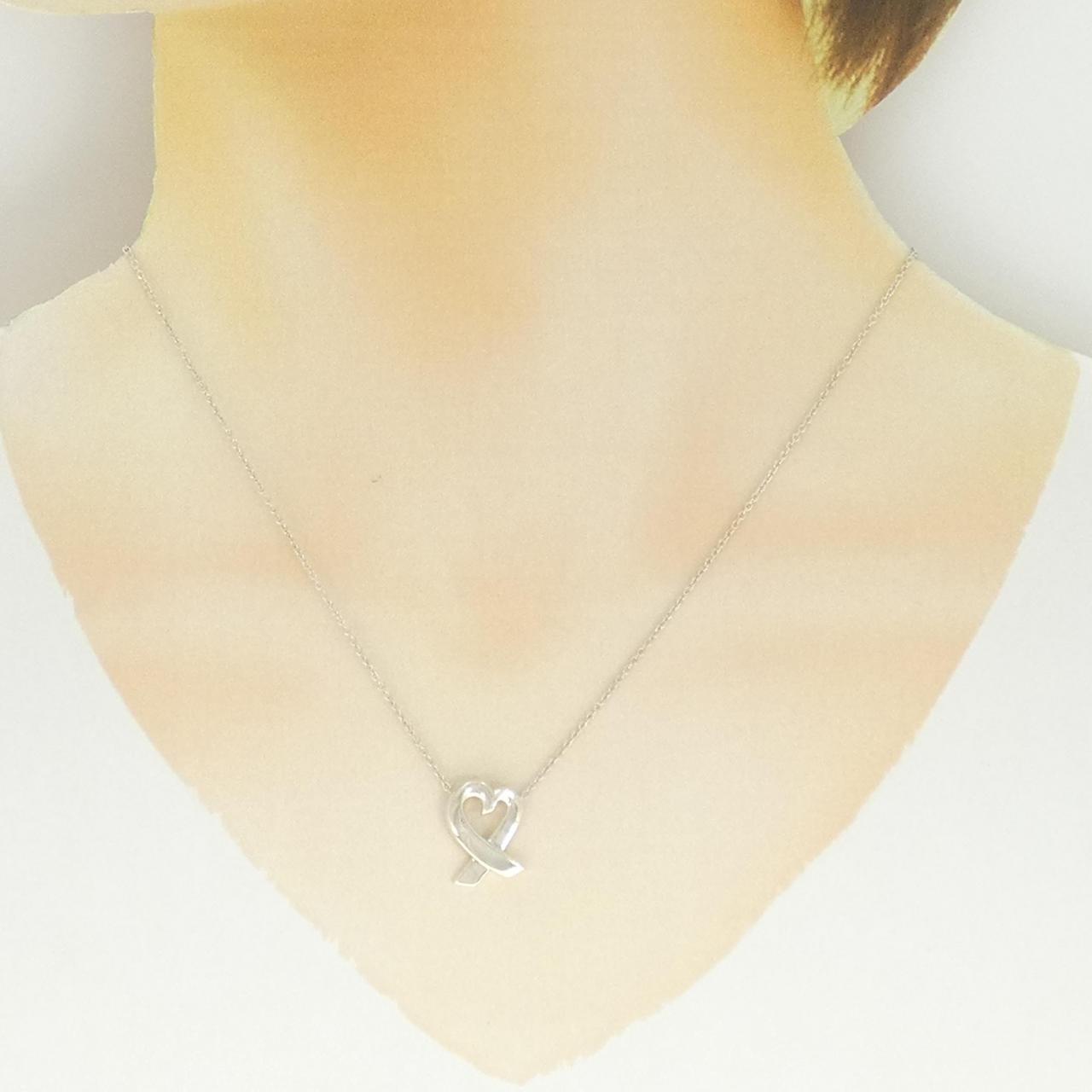 ティファニー ラビングハート スモール ネックレス