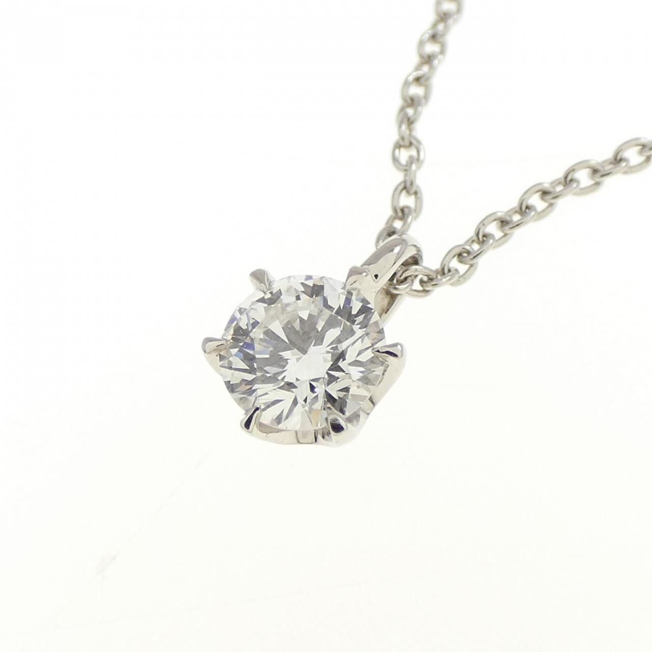 【リメイク】PT900/PT850 ダイヤモンド ネックレス 0.244CT F VS1 EXT