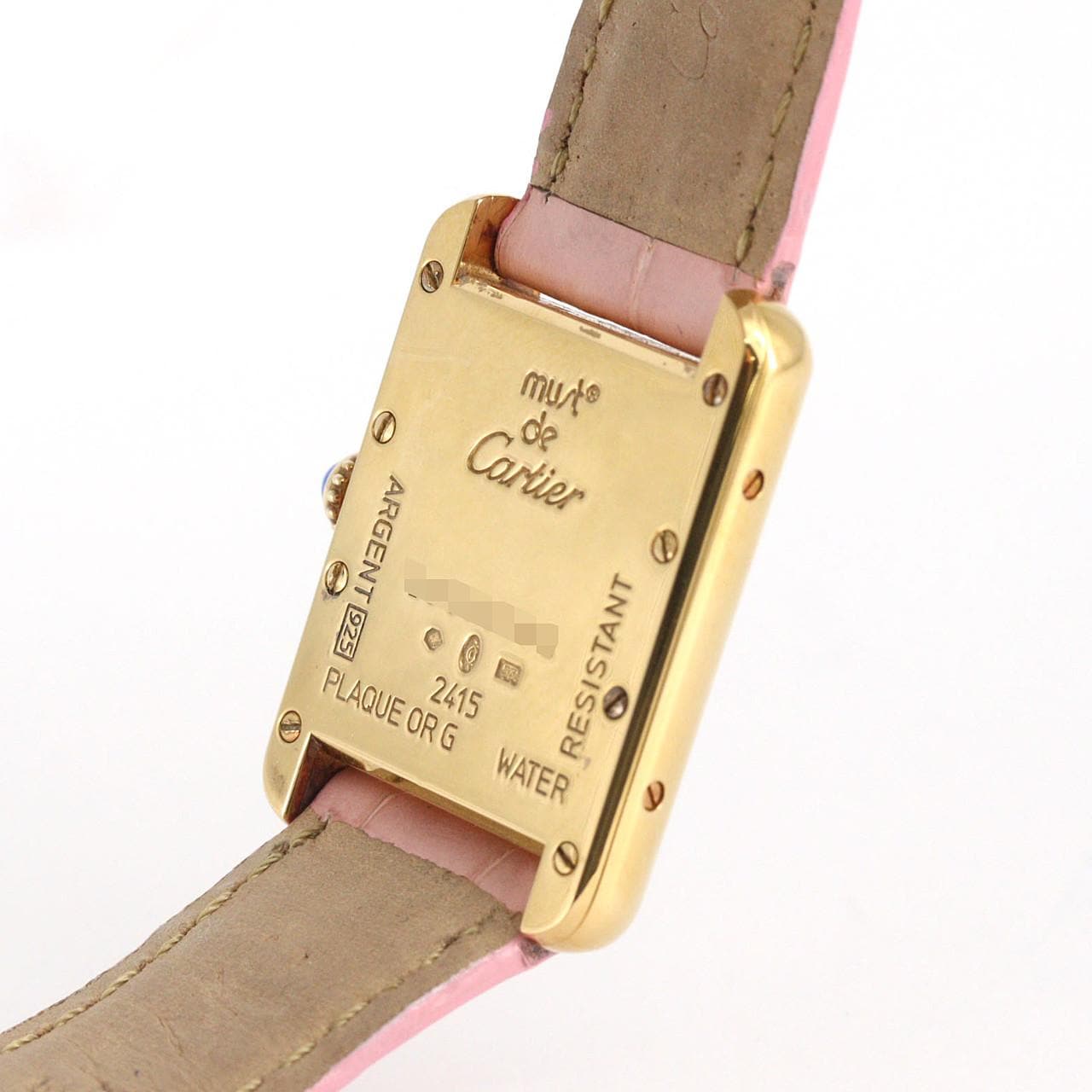 【ノーメンテナンス還元価格】カルティエ マストタンクSM･アクアリーノ GP W1018687 GP クォーツ