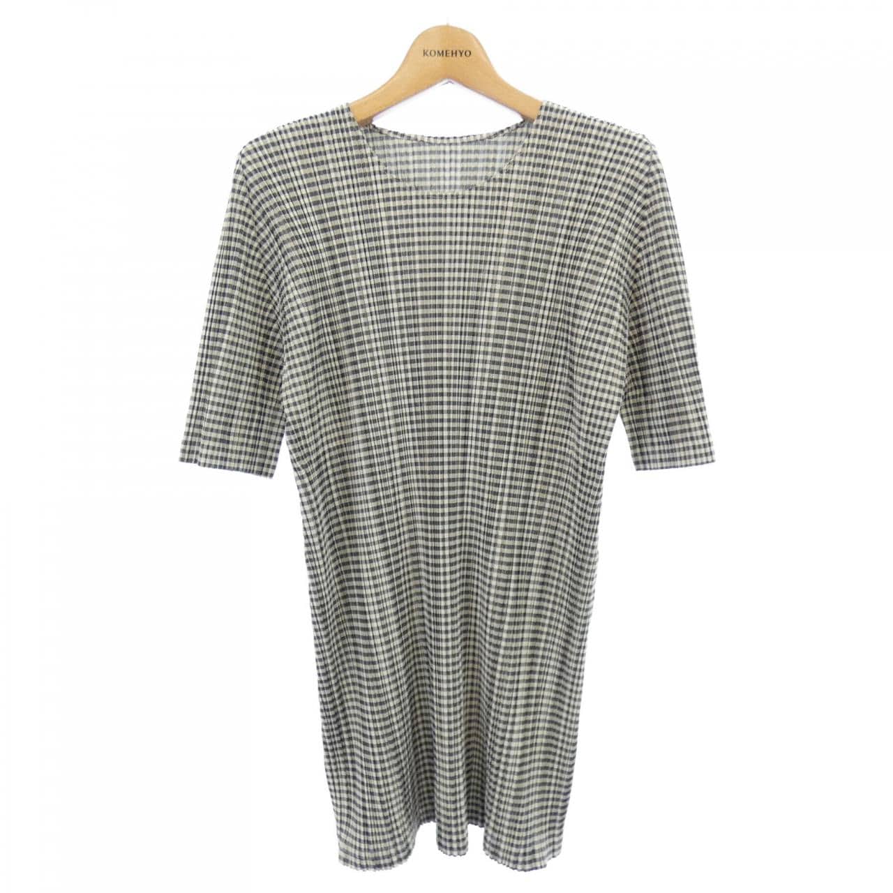 プリーツプリーズ PLEATS PLEASE 2018 ギンガムチェック PP81-JT593 7573012 チュニック