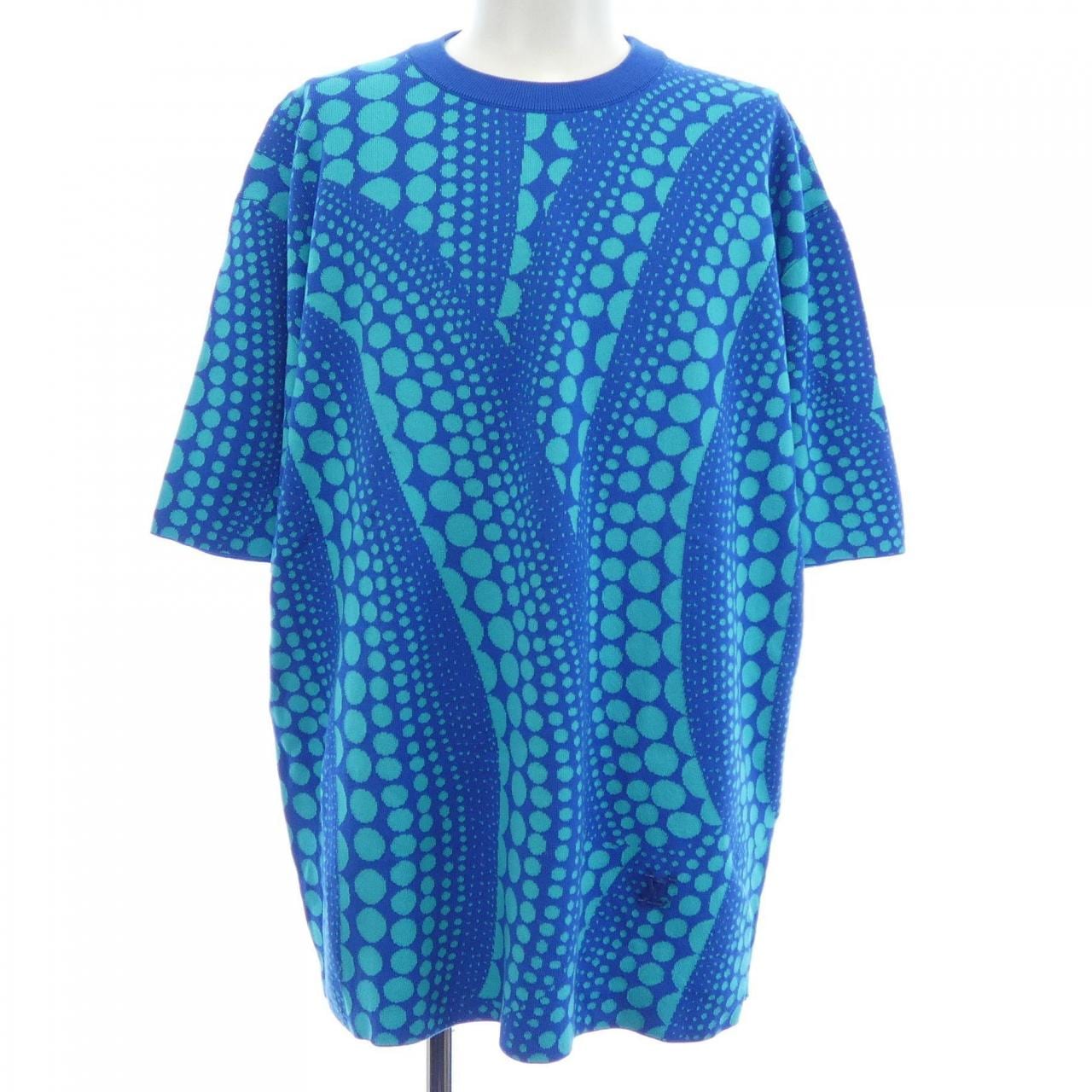 ルイヴィトン LOUIS VUITTON LV×YK オールオーバーパンプキンクルーネック HON38WJL4 草間彌生 ニット