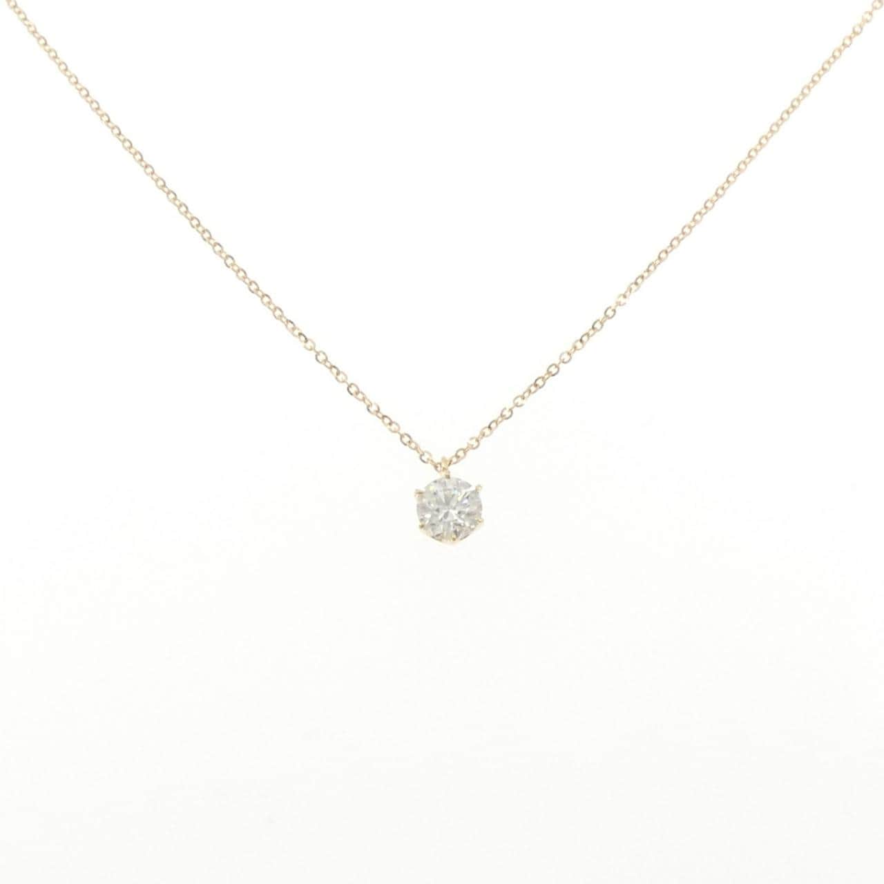 K18YG ダイヤモンド ネックレス 0.501CT G SI2 VG