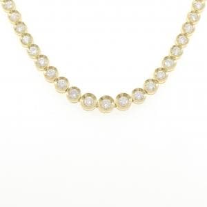 K18YG ダイヤモンド ネックレス 13.13CT