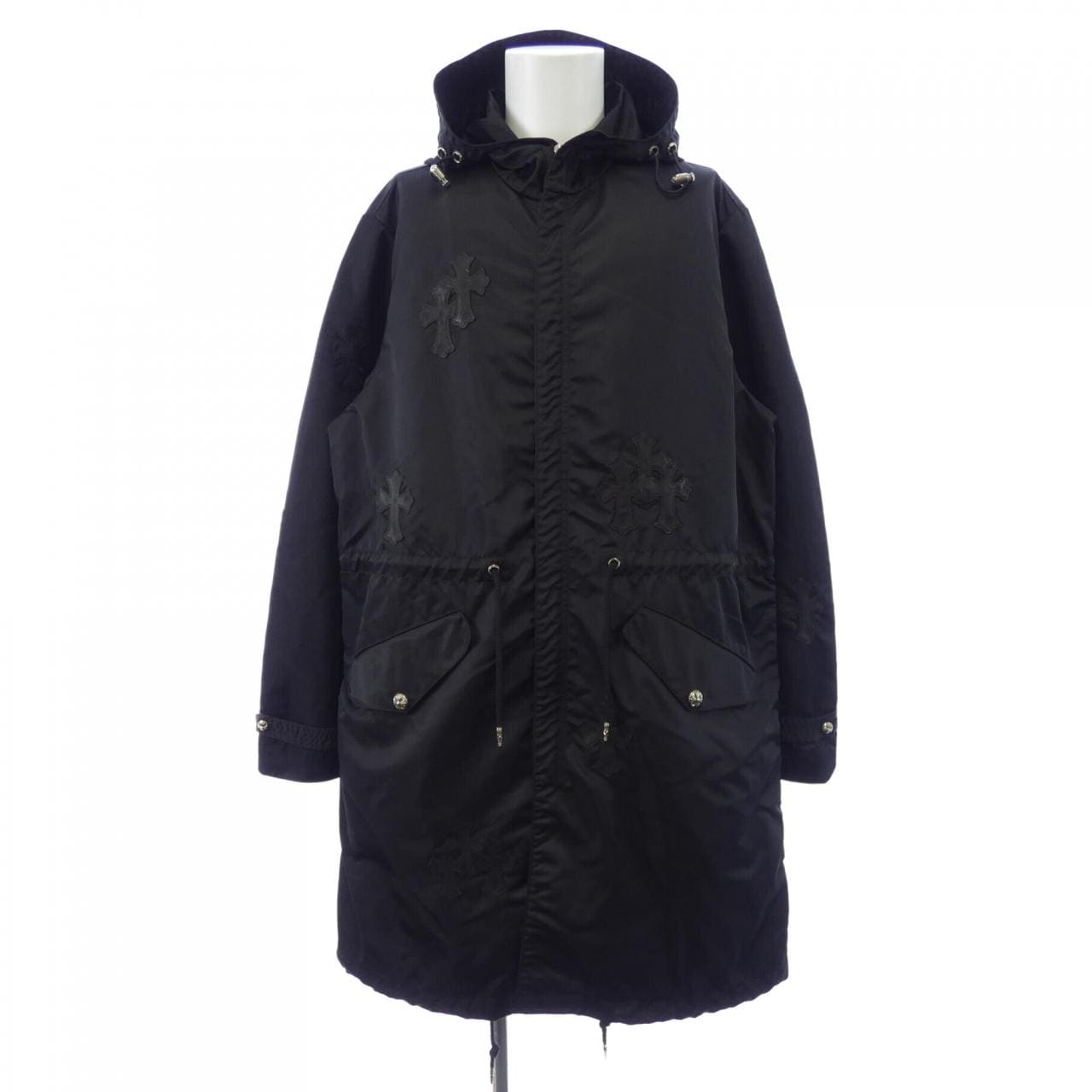 クロムハーツ CHROME HEARTS PUDDLES CEMETERY CROSS 400166442******D56 コート