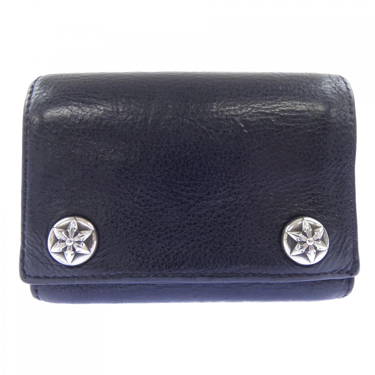 クロムハーツ CHROME HEARTS 3FOLD BLK 2246 304 0300 6200 WALLET