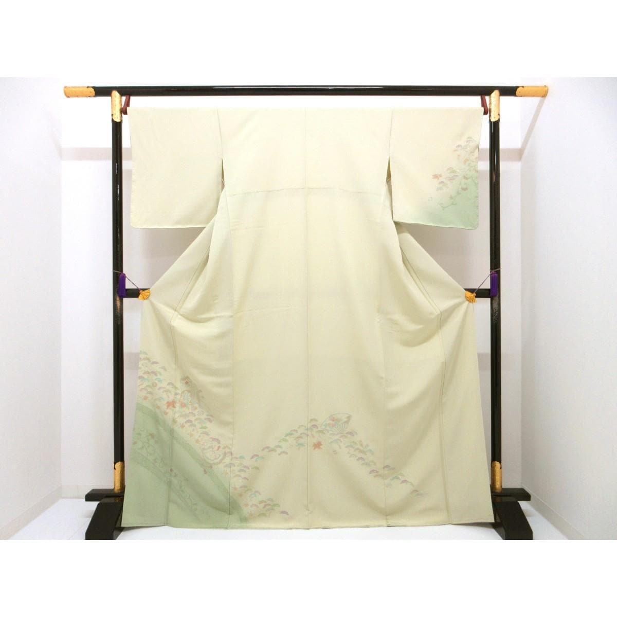 【未使用品】訪問着　刺繍加工ボカシ染