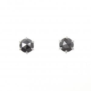 K18WG ダイヤモンド ピアス 1.18CT