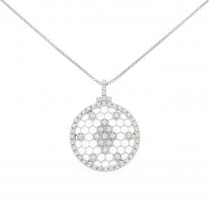 K18WG ダイヤモンド ネックレス 0.59CT