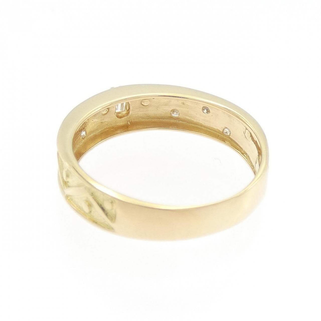 K18YG ダイヤモンド リング 0.06CT