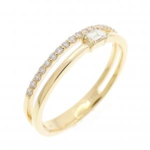 [新品] K18YG鑽石0.17CT
