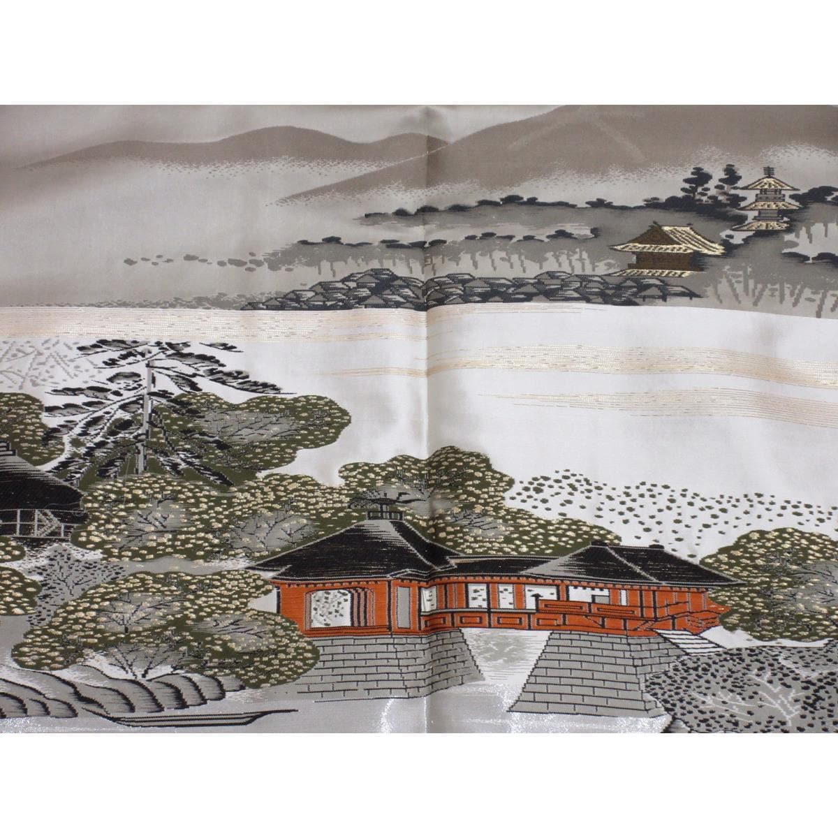 【未使用品】男物 大島紬 100山 きもの・羽織 2点セット