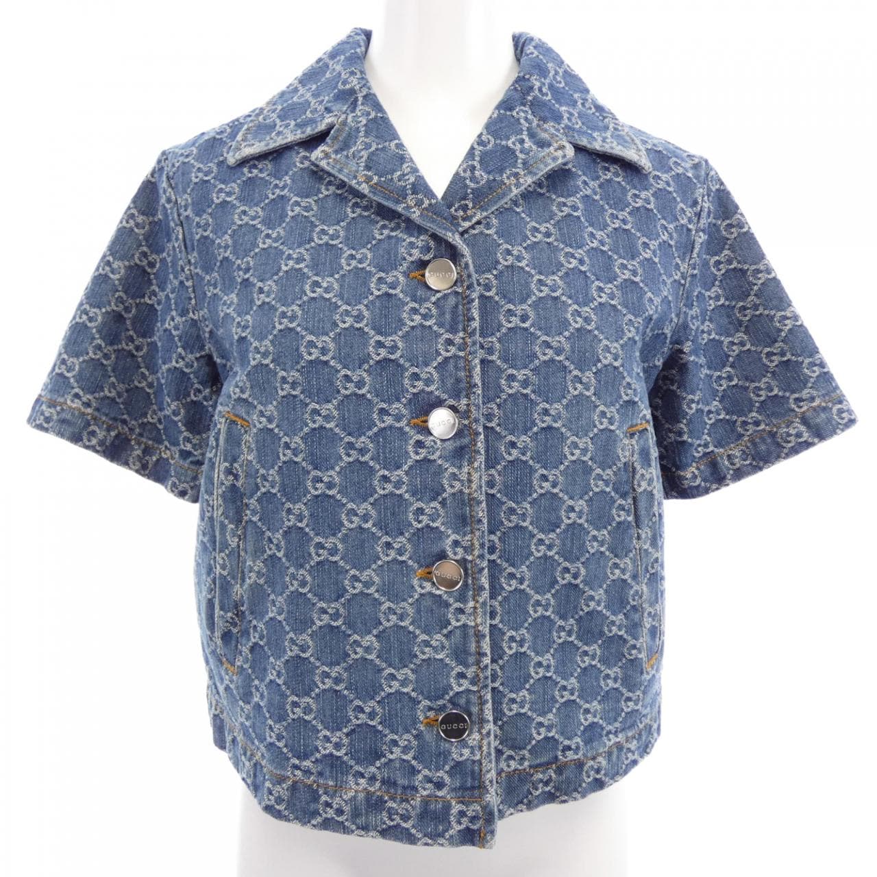 グッチ GUCCI GG DENIM JACQUARD TOP 788680 XDCZE デニムジャケット