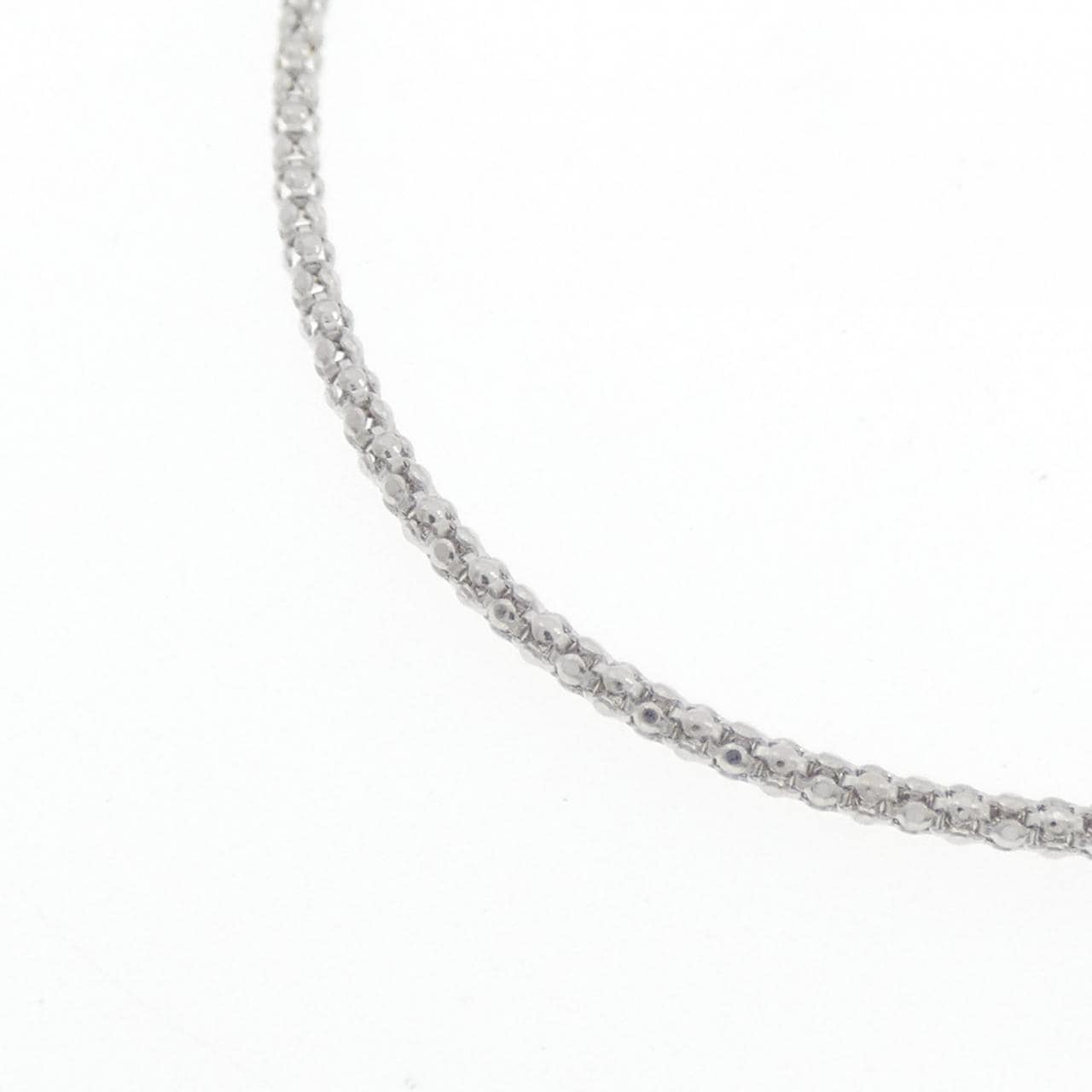 K18WG ネックレス