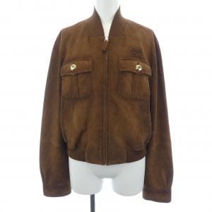 ミュウミュウ MIU MIU MIU MIU ロゴ MPV931 SOOO 104R レザージャケット