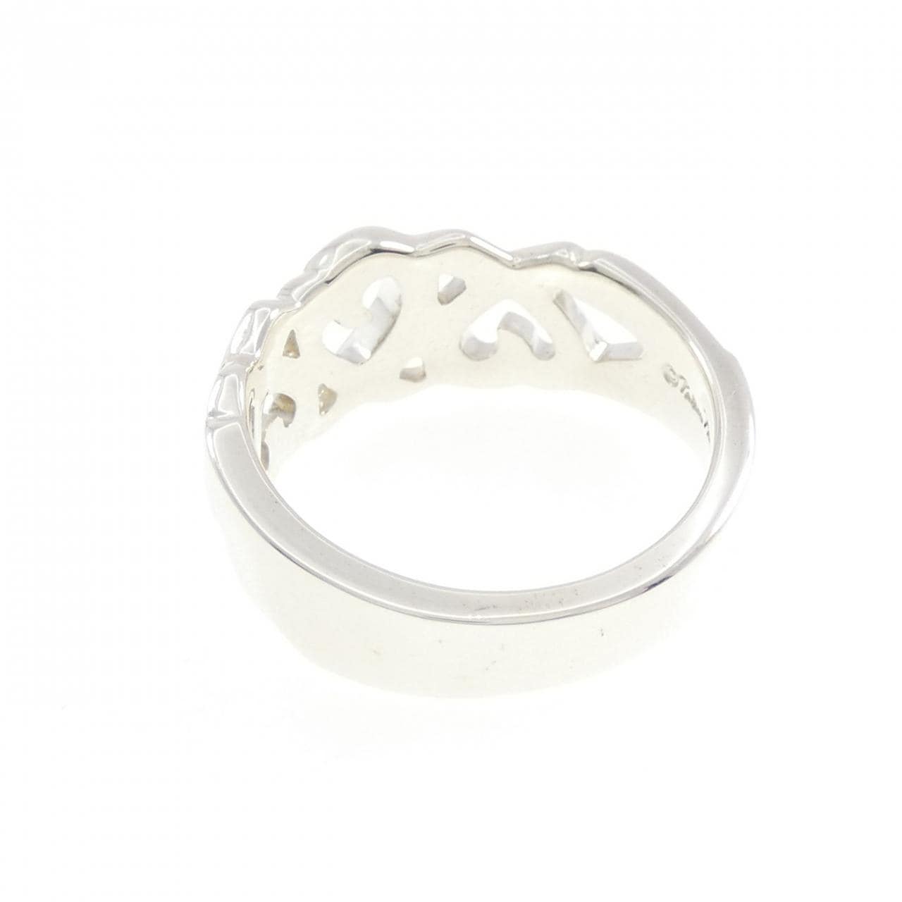 ティファニー トリプルラビングハート リング