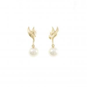 ミキモト アコヤパール イヤリング 7.5mm