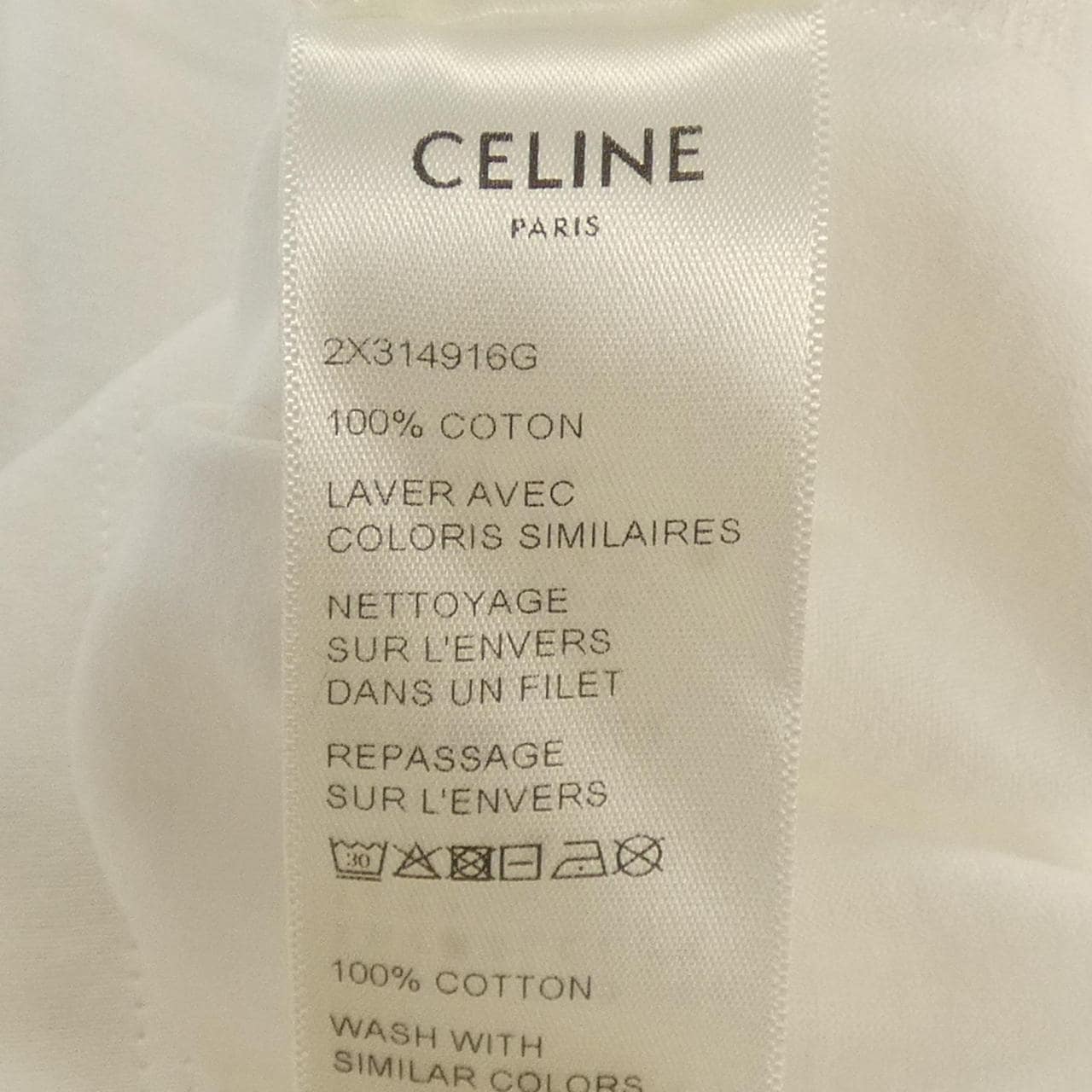 セリーヌ CELINE クラシックロゴ 2X314916G Tシャツ