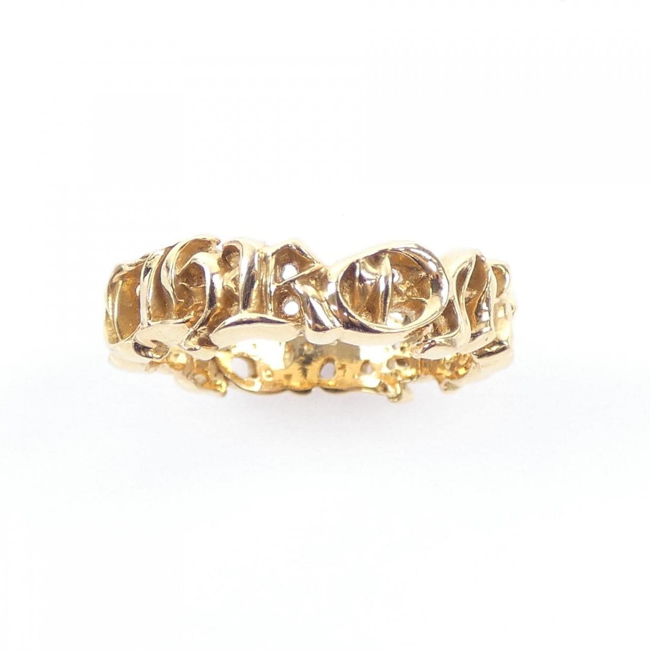 クロムハーツ CHROME HEARTS CHROME BAND SML 207191995GLDXXX001 RING