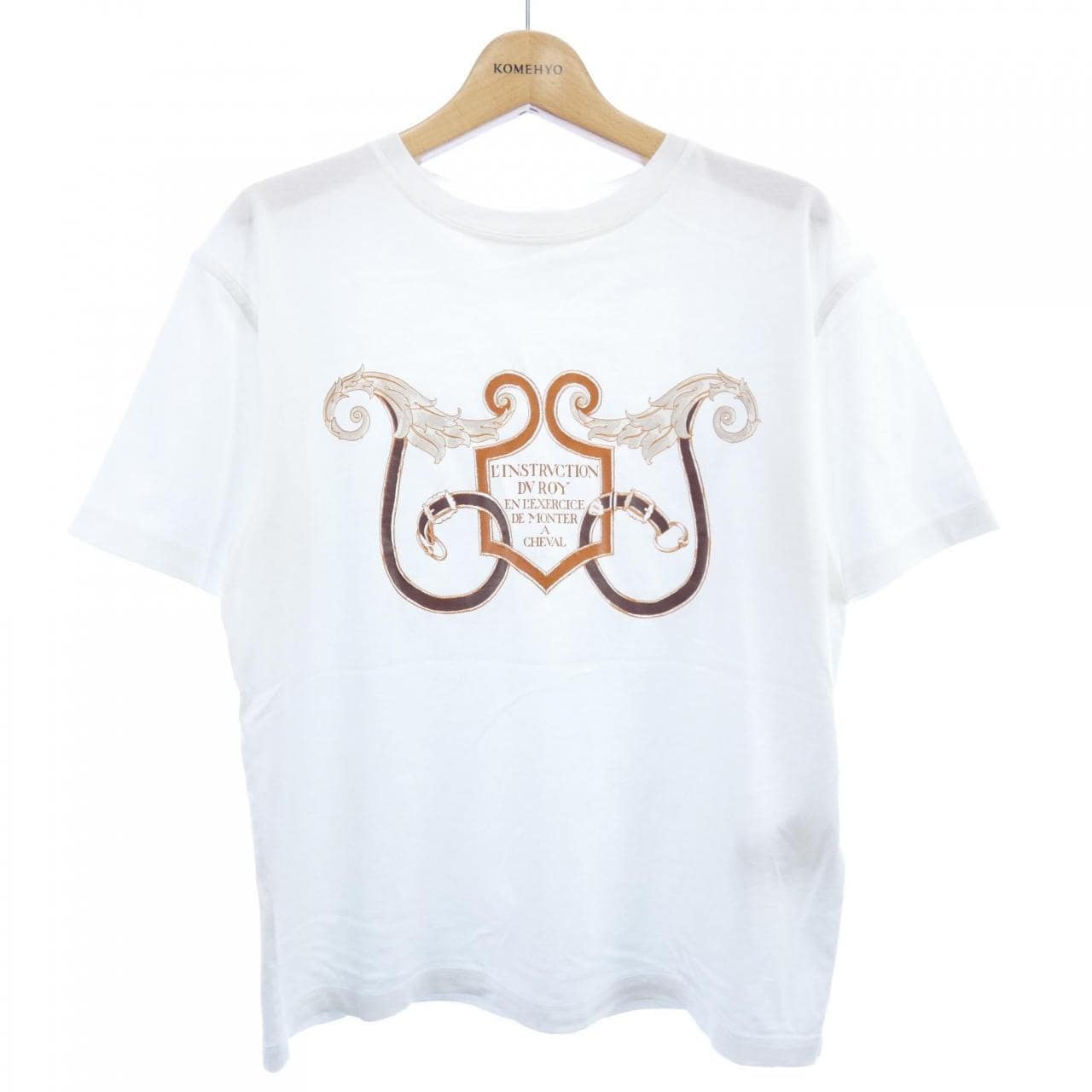 エルメス HERMES L'INSTRVCTION DV ROY *16-7720 Tシャツ