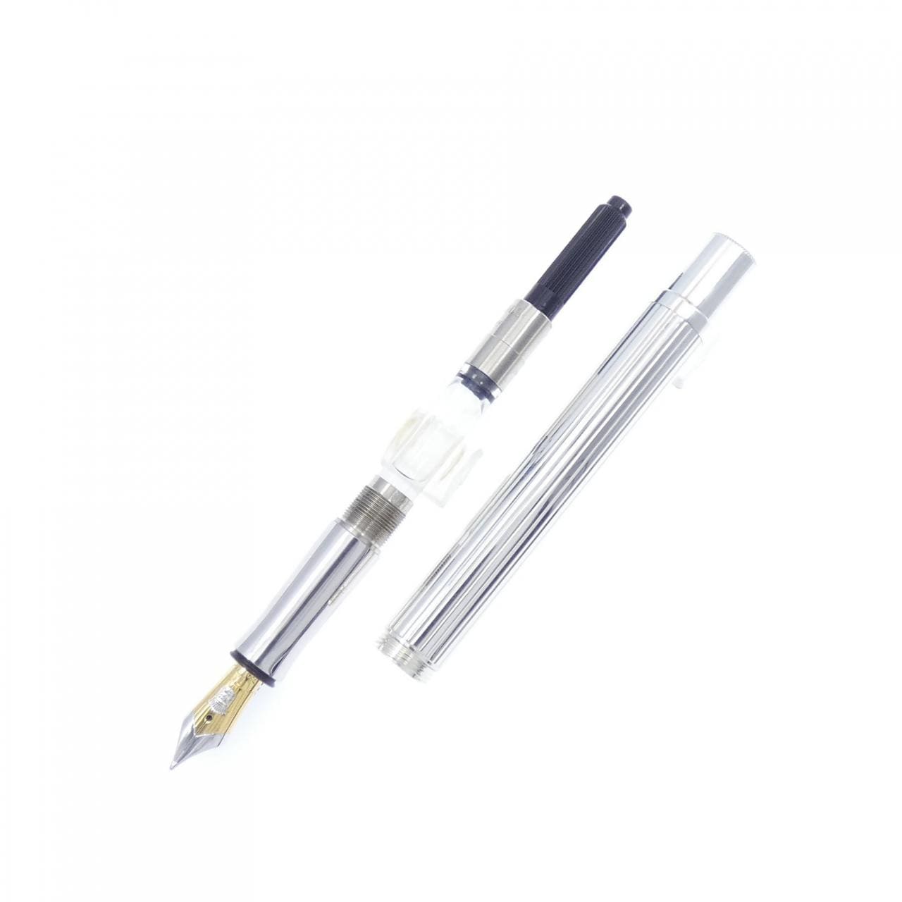 グラフフォンファーバーカステル クラシックコレクションスターリングシルバー 万年筆