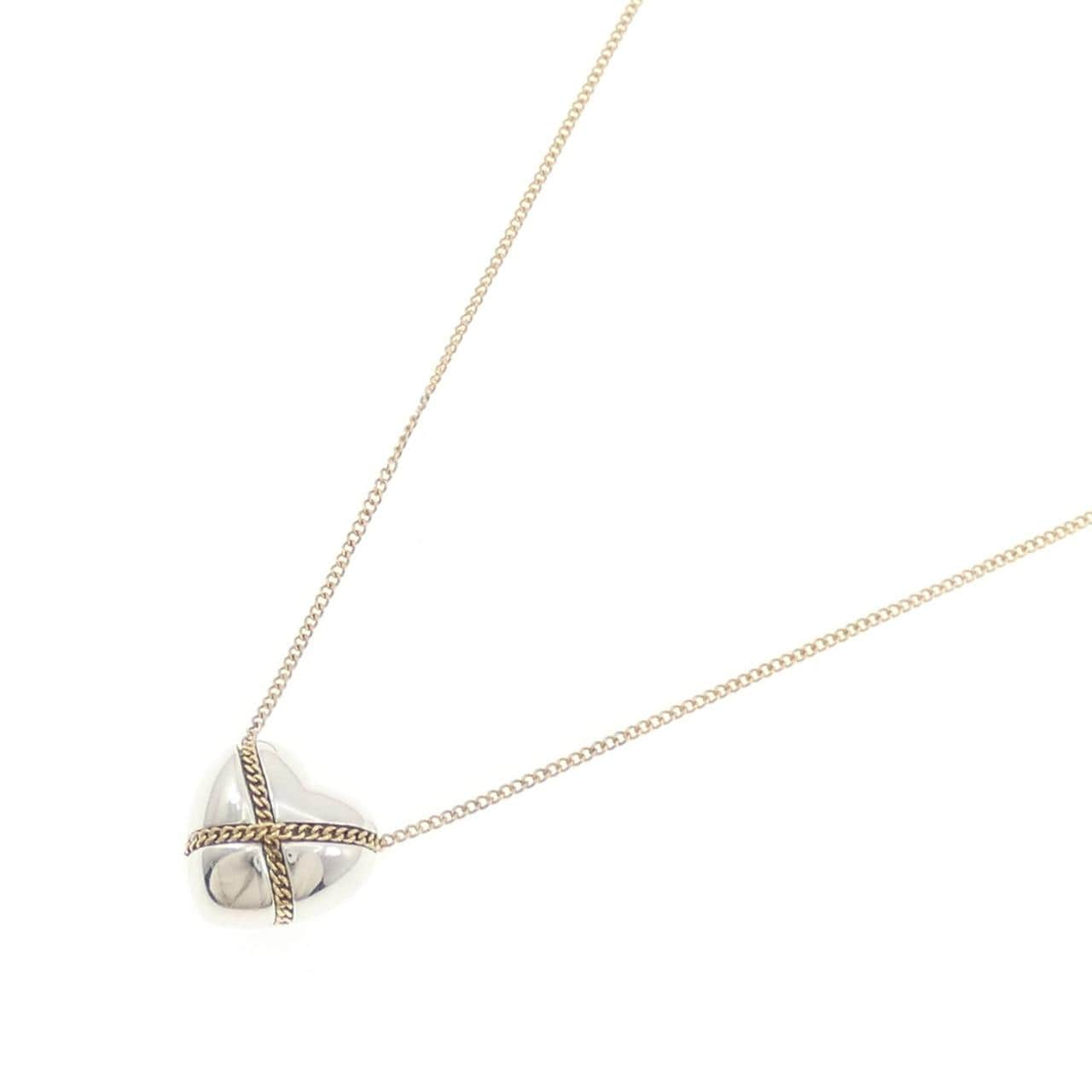 ティファニー 925/750YG ネックレス