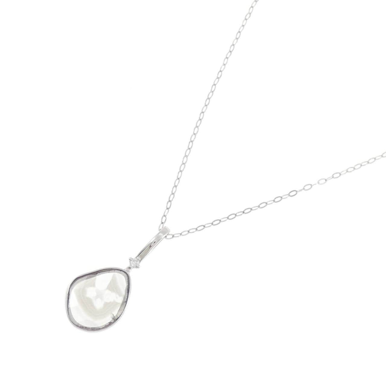 PT950 ダイヤモンド ネックレス 0.30CT