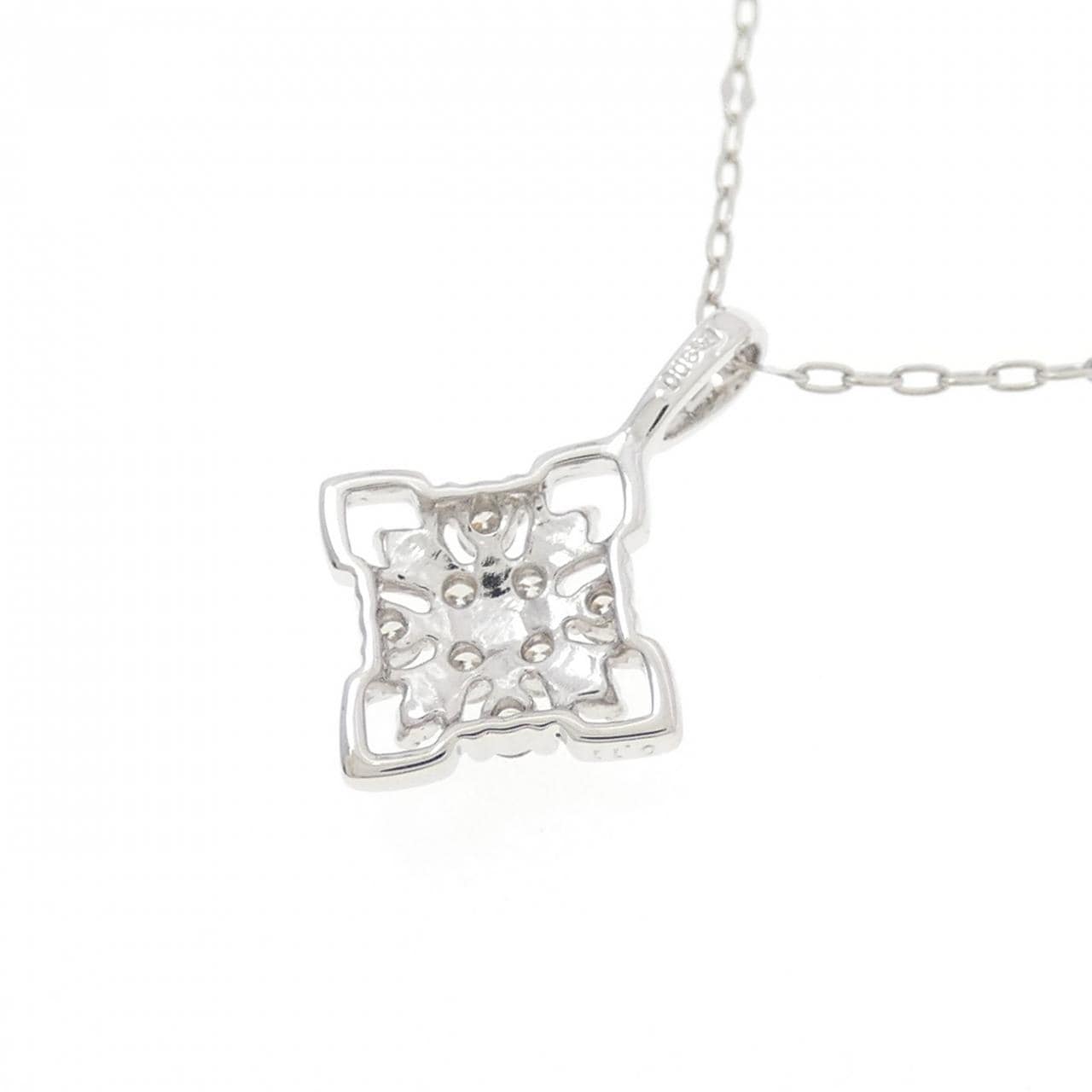PT900 ダイヤモンド ネックレス 0.11CT