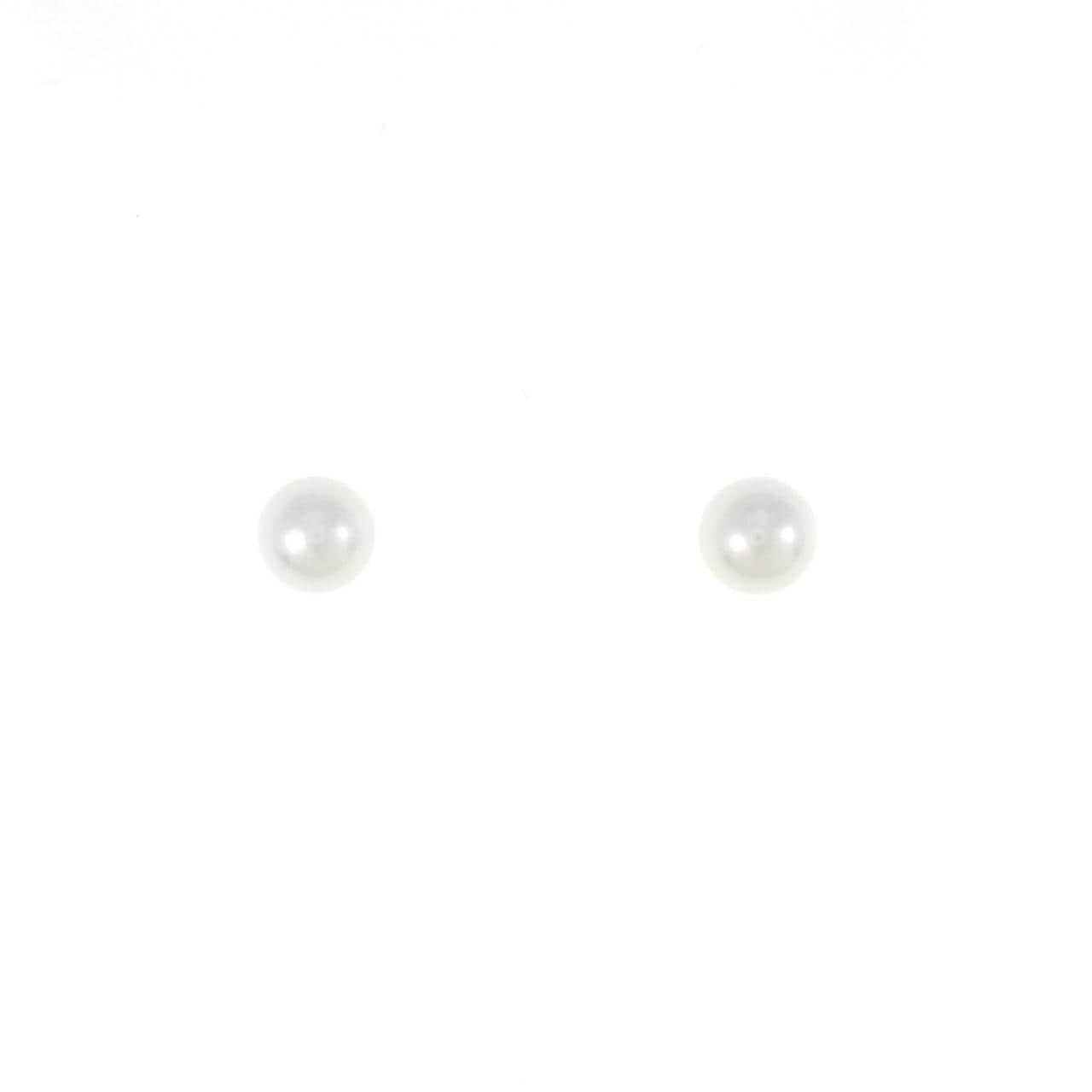 MIKIMOTO Akoya pearl earrings 5.2mm