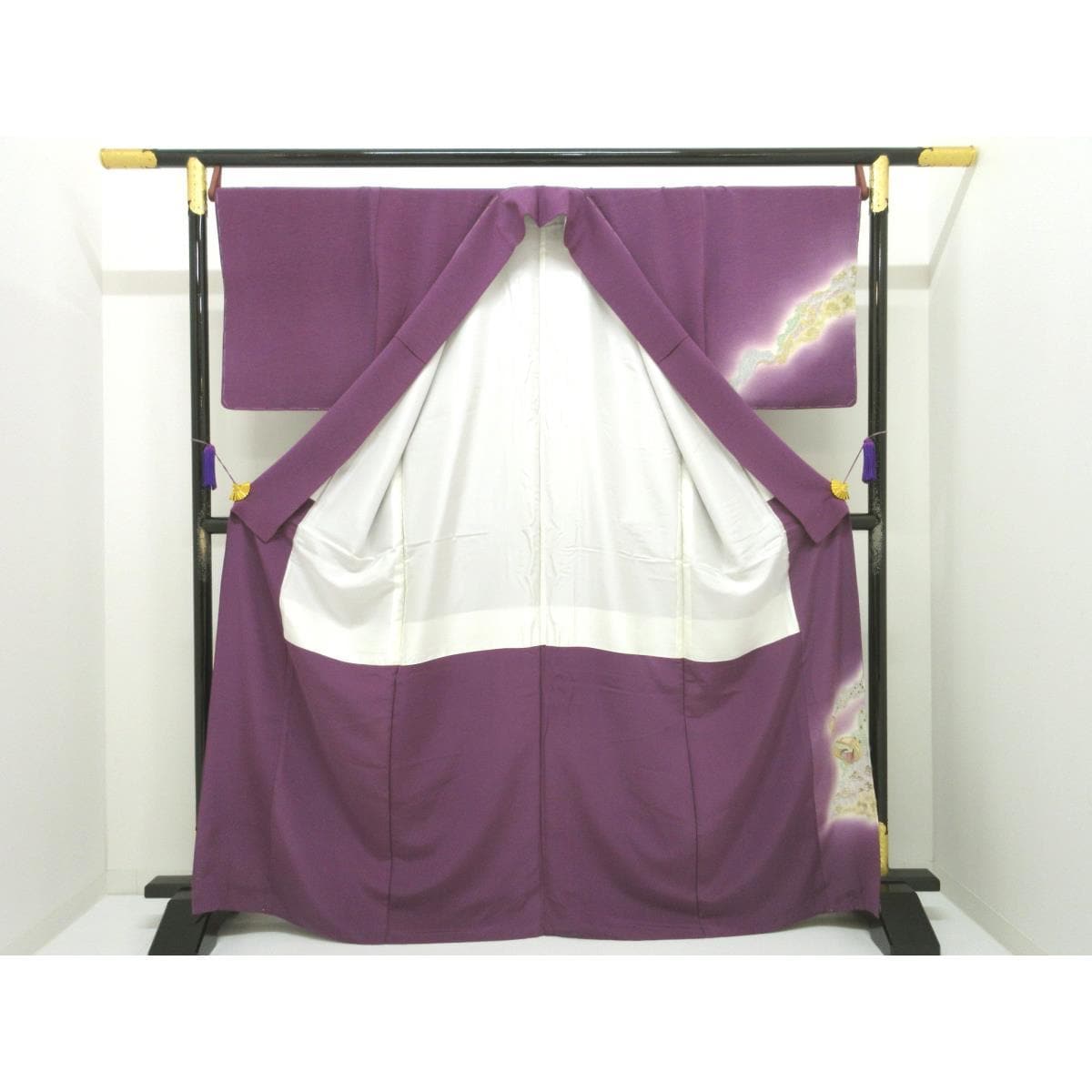【未使用品】訪問着　身幅２Ｌ寸【樽本伊勢蔵】