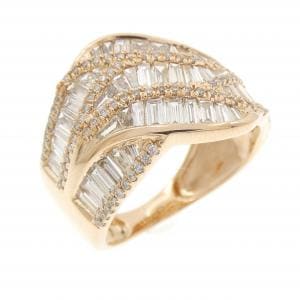 K18PG ダイヤモンド リング 2.00CT