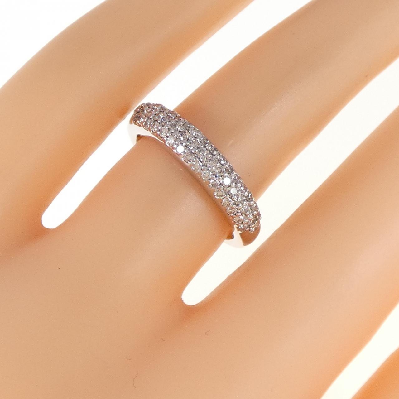 PT900 パヴェ ダイヤモンド リング 0.40CT