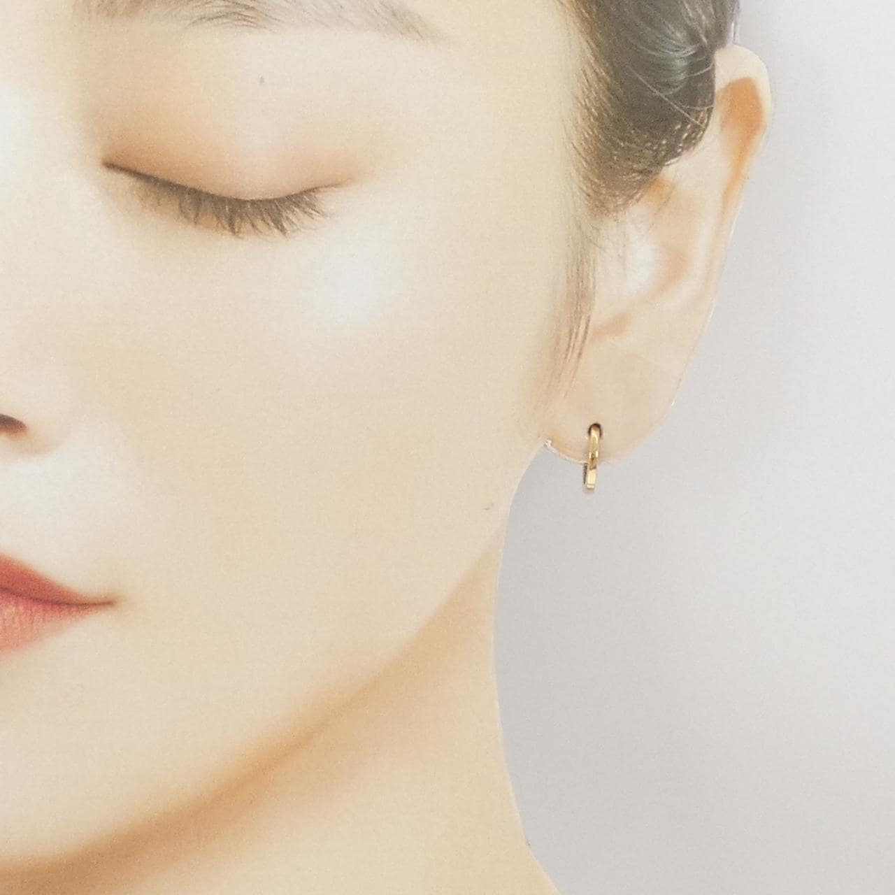 K10YG フープ ピアス