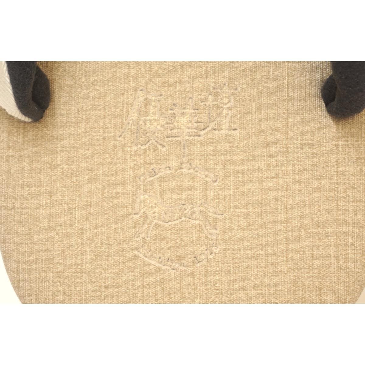 【新品】男雪駄　カレンブロッソ　Ｌサイズ