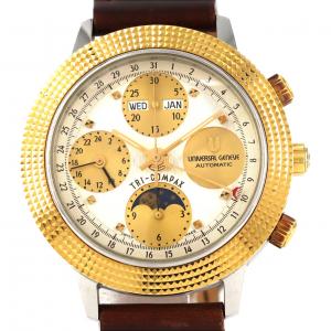 【ノーメンテナンス特価】ユニバーサル･ジュネーブ トリコンパックスクロノグラフ YGコンビ 699.104 SSxYG 自動巻