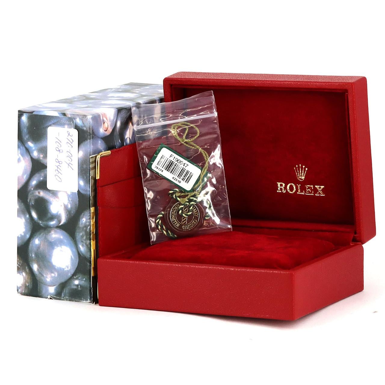ROLEX Datejust 79174 SSxWG自动上弦F 编号