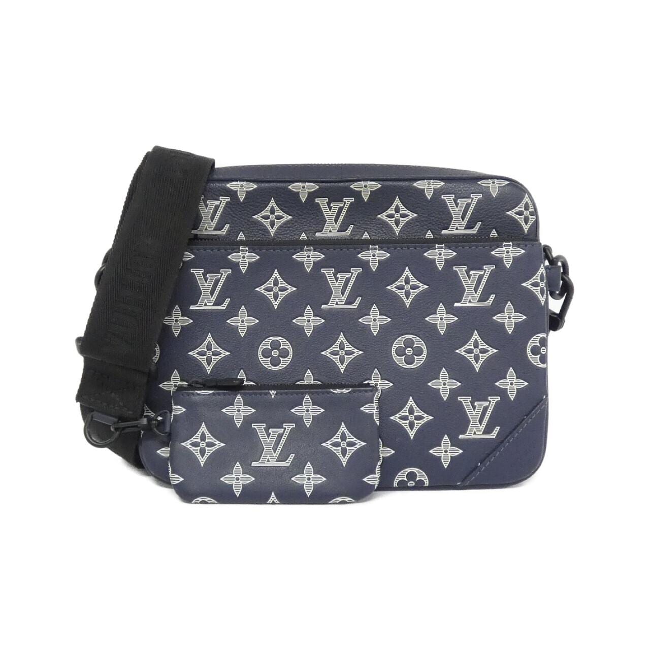 ルイヴィトン モノグラム シャドウ トリオ メッセンジャー M24753 ショルダーバッグ