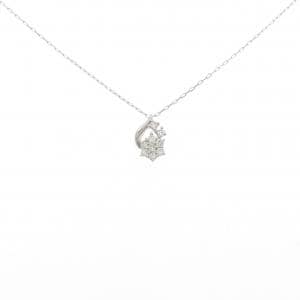 【新品】PT950/PT900 ダイヤモンド ネックレス 0.10CT