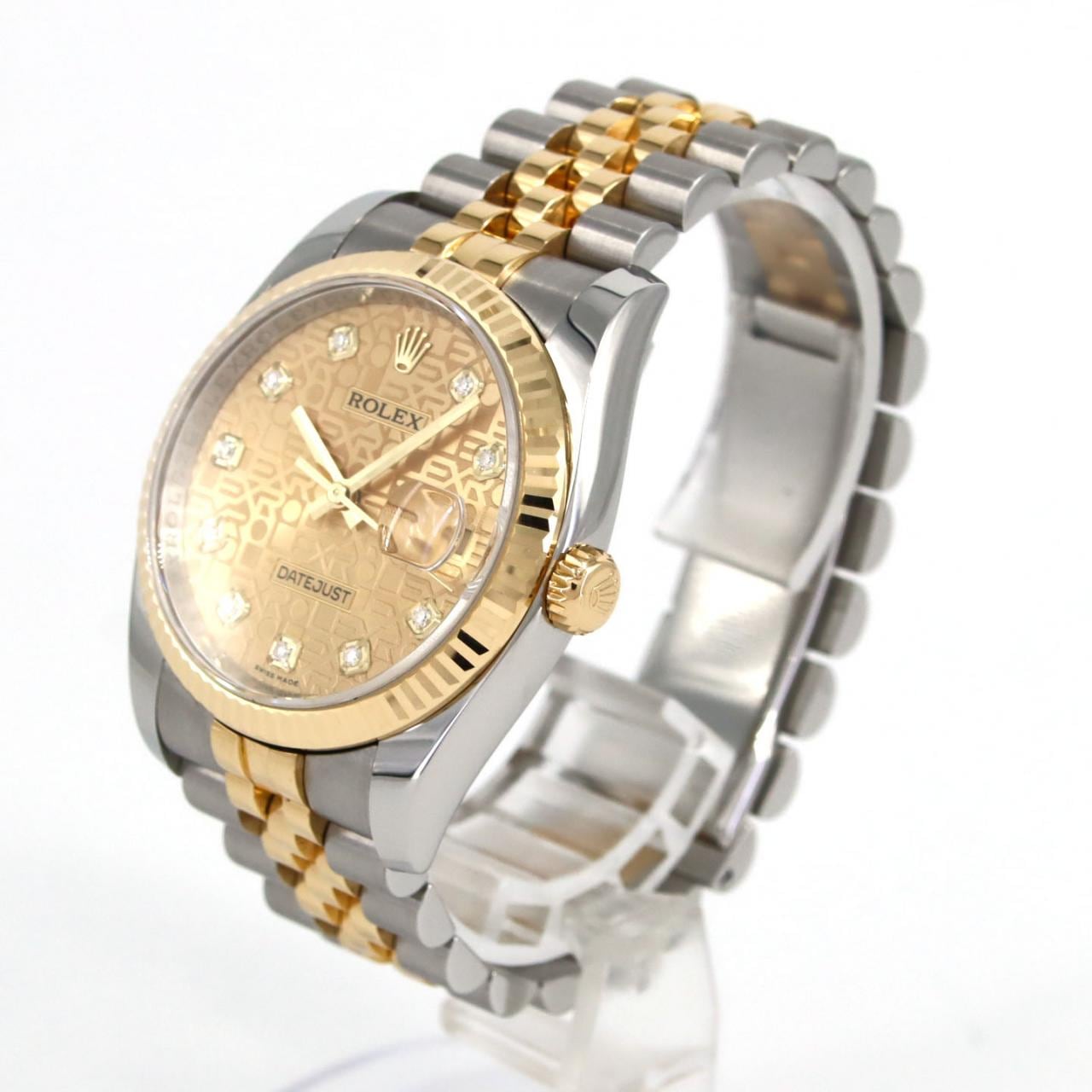 ロレックス デイトジャスト 116233G SSxYG 自動巻 M番