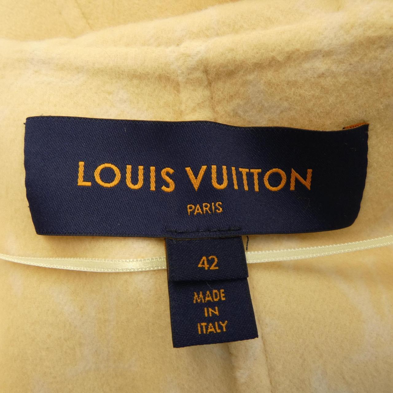 ルイヴィトン LOUIS VUITTON シグネチャーダブルフェイスフーデッドラップコート FMCO23QWE コート