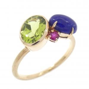 アガット カラーストーン リング