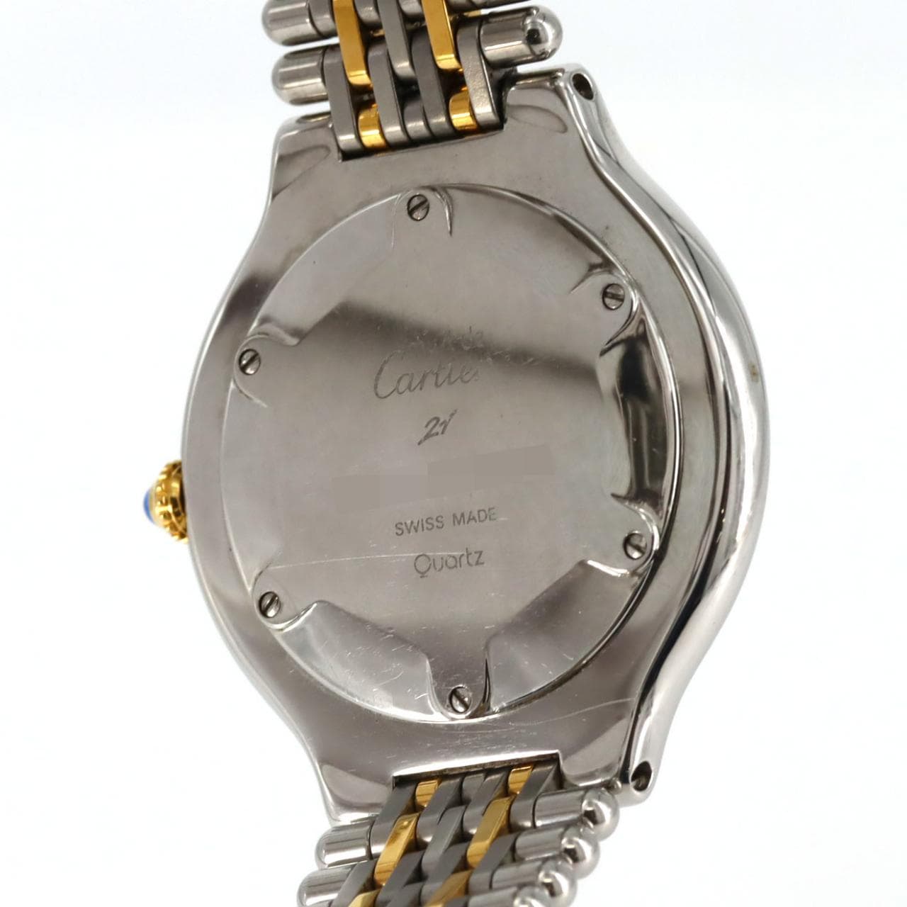 カルティエ マスト21デイト コンビ SSxYG クォーツ