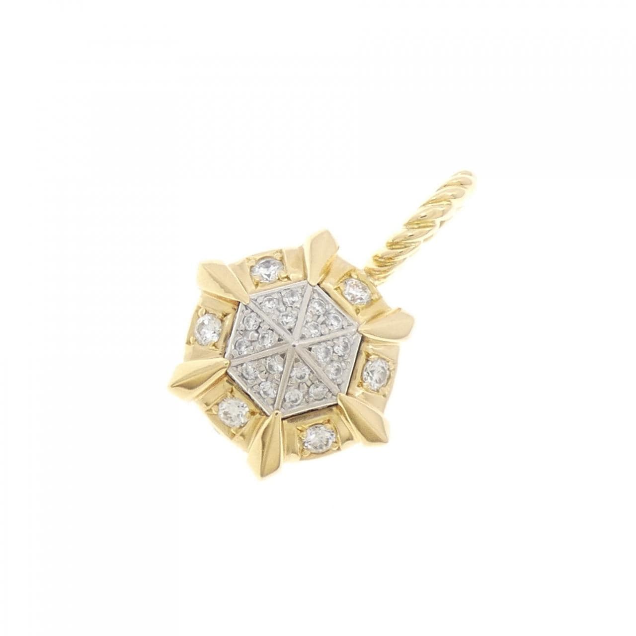 エスジェーエックス ダイヤモンド ペンダント 0.30CT