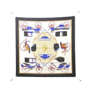 【未使用品】エルメス LES VOITURES A TRANSFORMATION カレ 001422S スカーフ