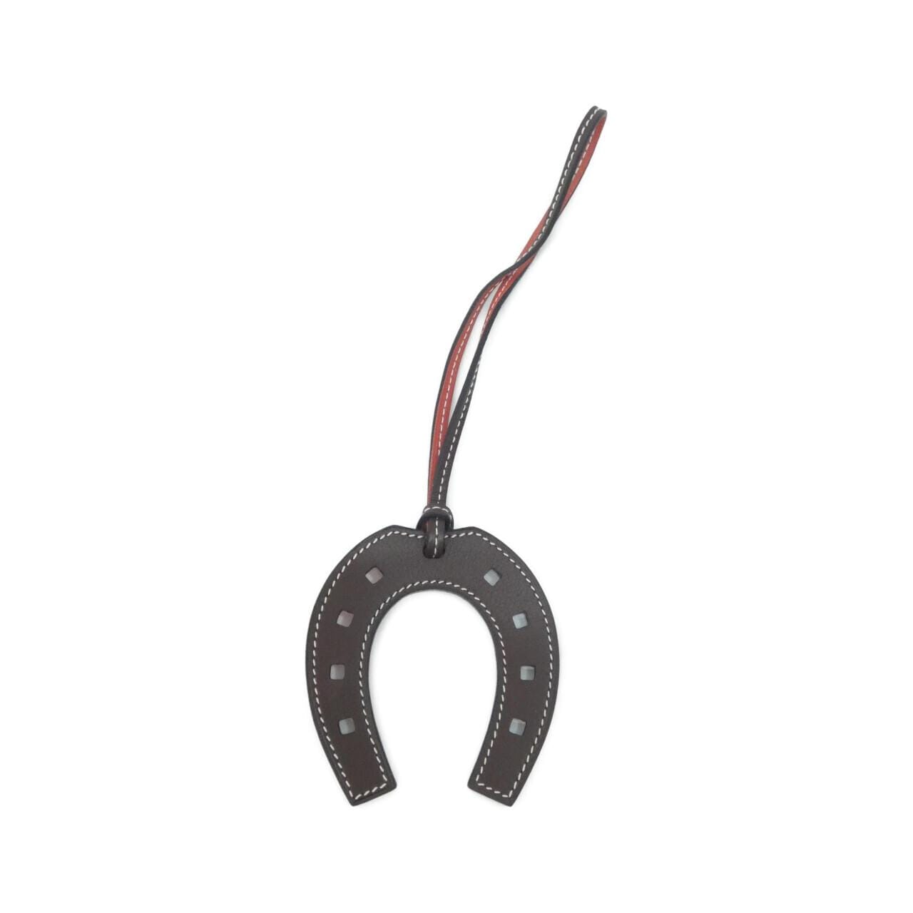 エルメス パドック フェール ア シュバル バイカラー 073824CA バッグチャーム