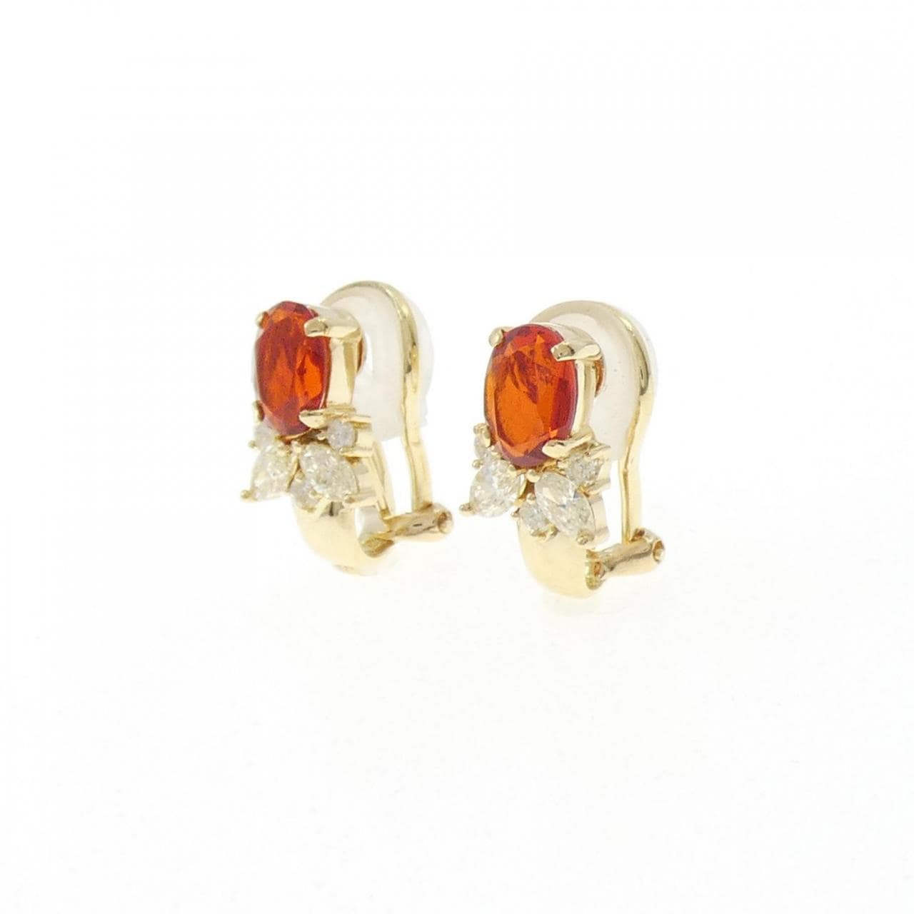 K18YG オパール ピアス/イヤリング 1.07CT
